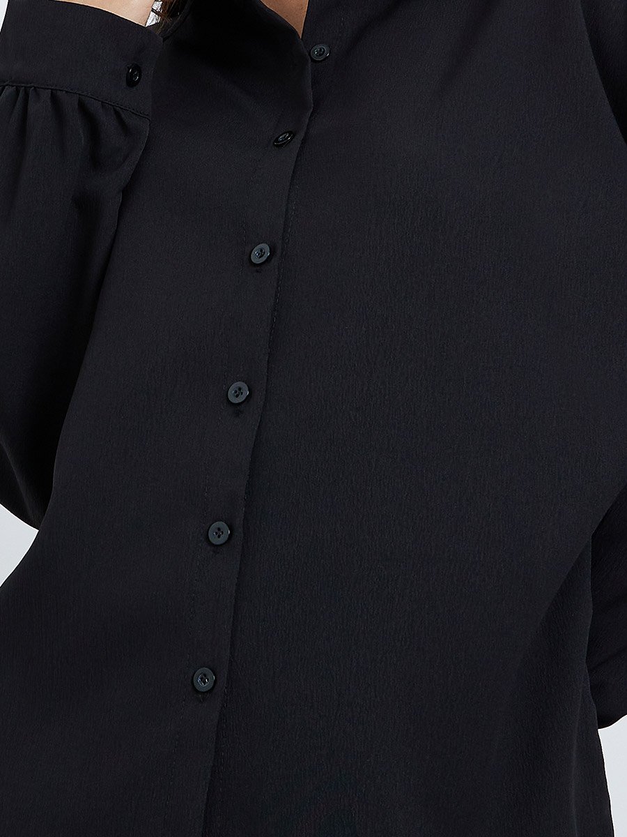 Women Oversized Shirt and Wide Leg Modest Set