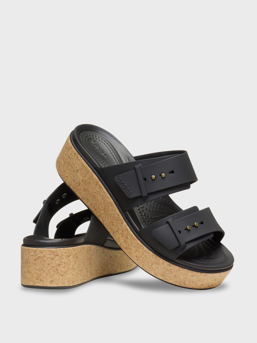 Brooklyn Cork Buckle Low Sandals