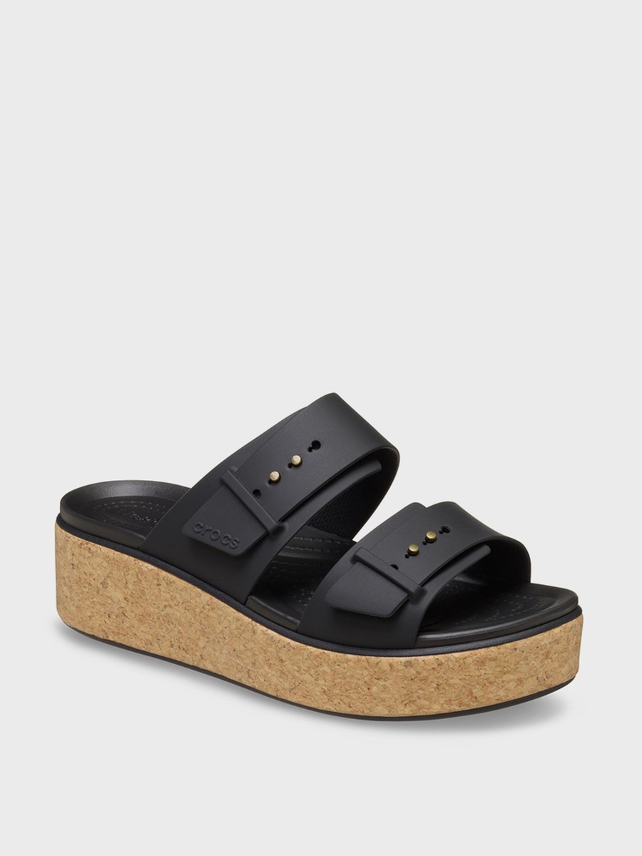 Brooklyn Cork Buckle Low Sandals