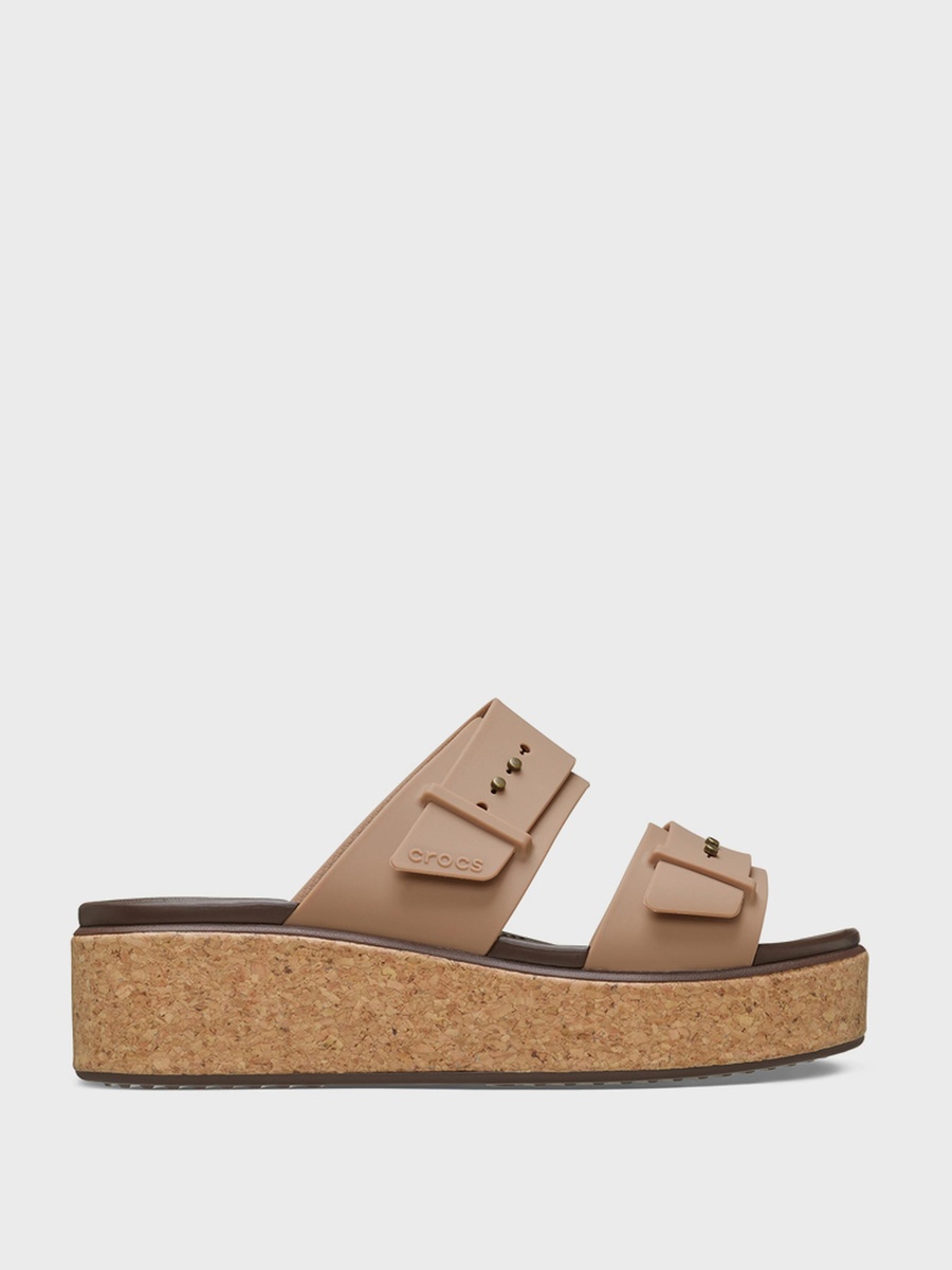 Brooklyn Cork Buckle Low Sandals