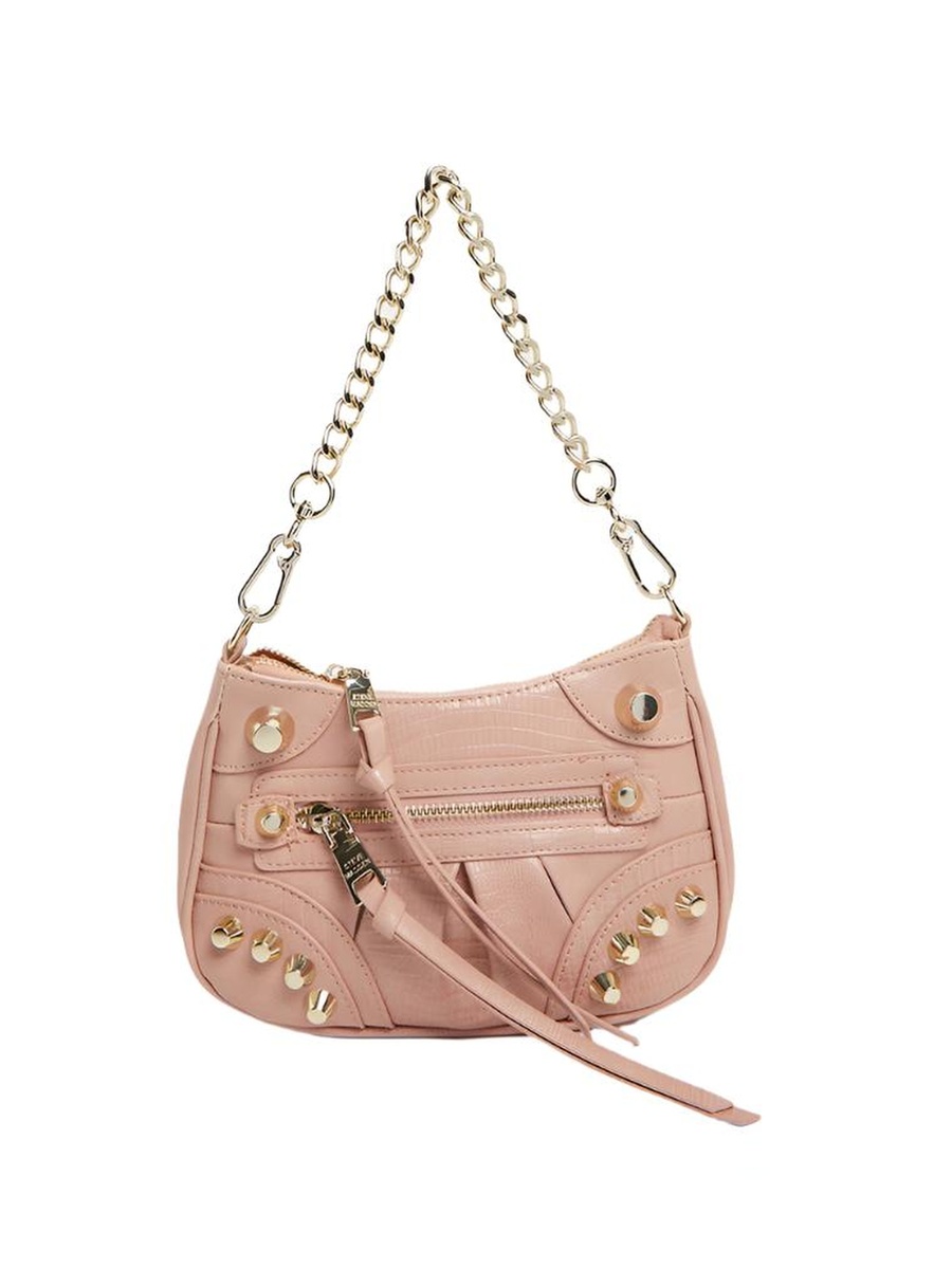 حقيبة كتف بتفاصيل شعار