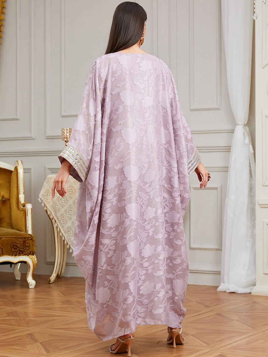 Women Sequin Embroidered Kaftan