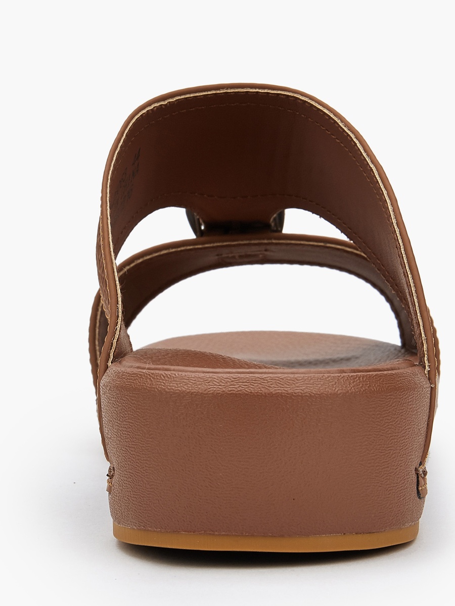 Men Buckle Detail Arabic Sandals