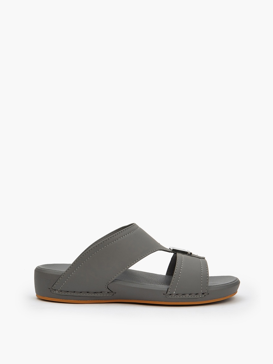 Men Buckle Detail Arabic Sandals