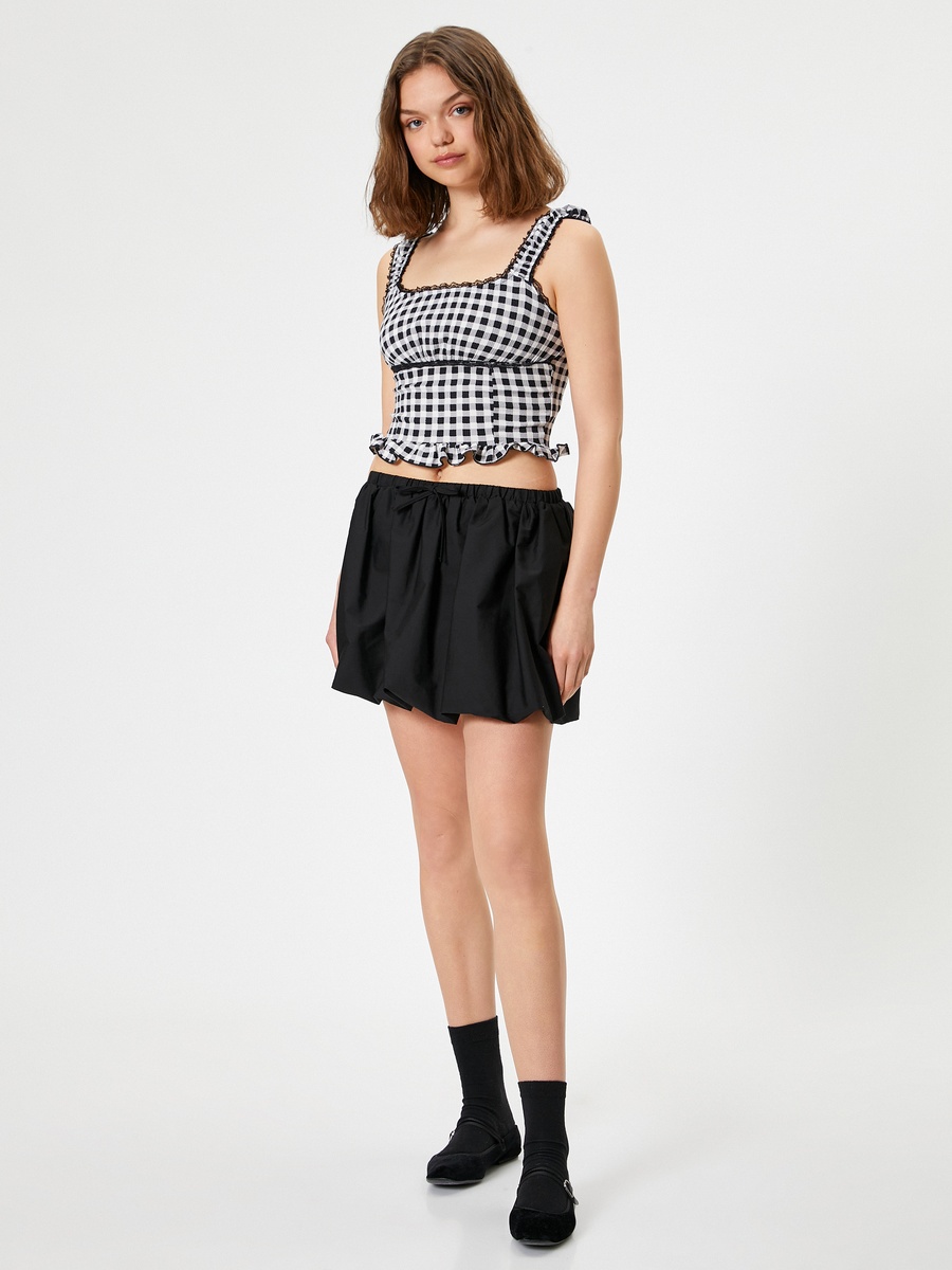 Strappy Crop Blouse