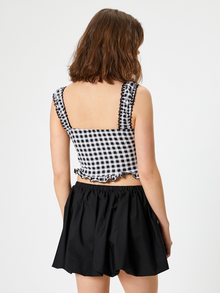 Strappy Crop Blouse