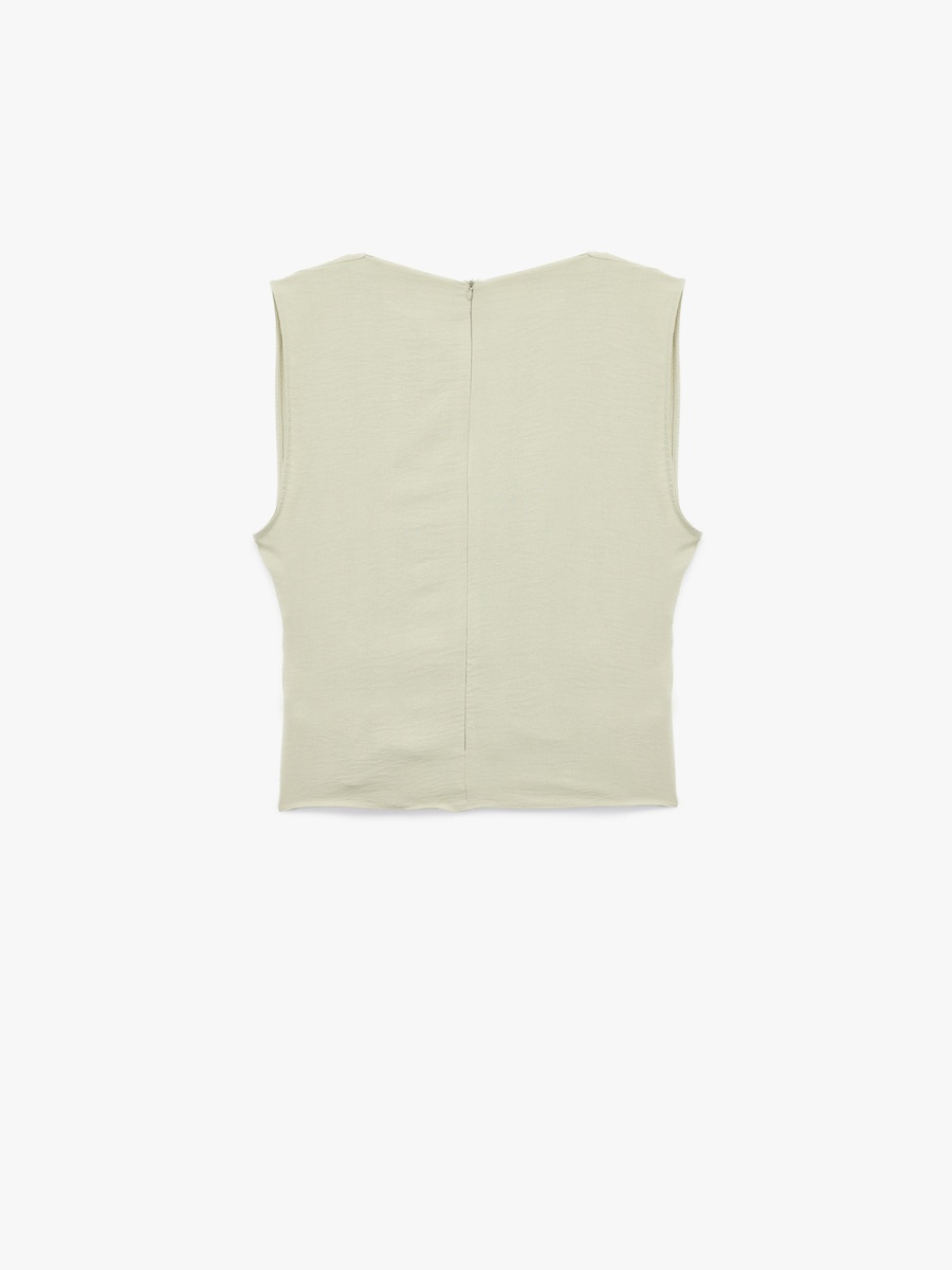 Belt Detail Blouse