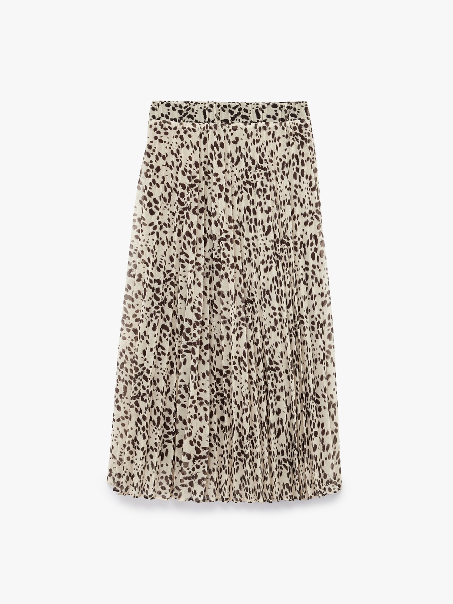 Midi Chiffon Skirt