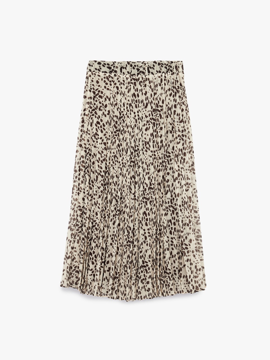 Midi Chiffon Skirt