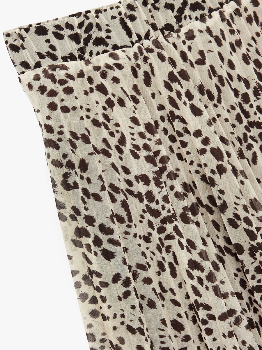 Midi Chiffon Skirt