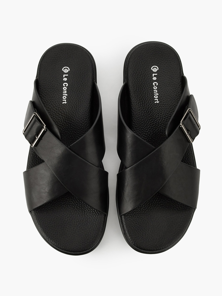 Men Cross Strap Sandals