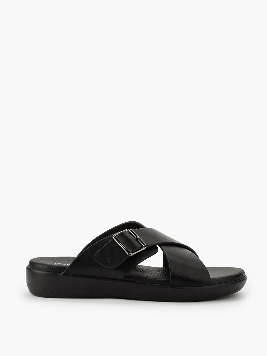 Men Cross Strap Sandals