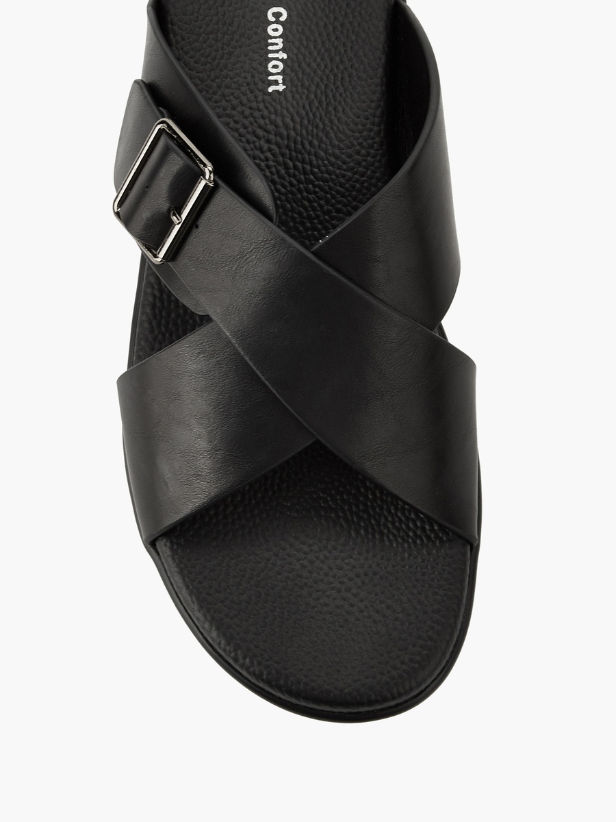 Men Cross Strap Sandals