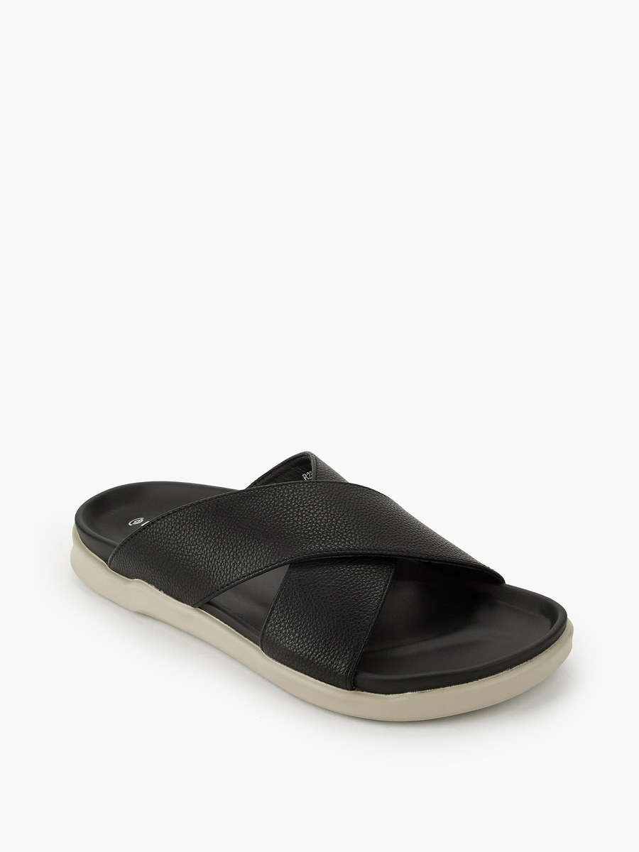Men Cross Strap Sandals