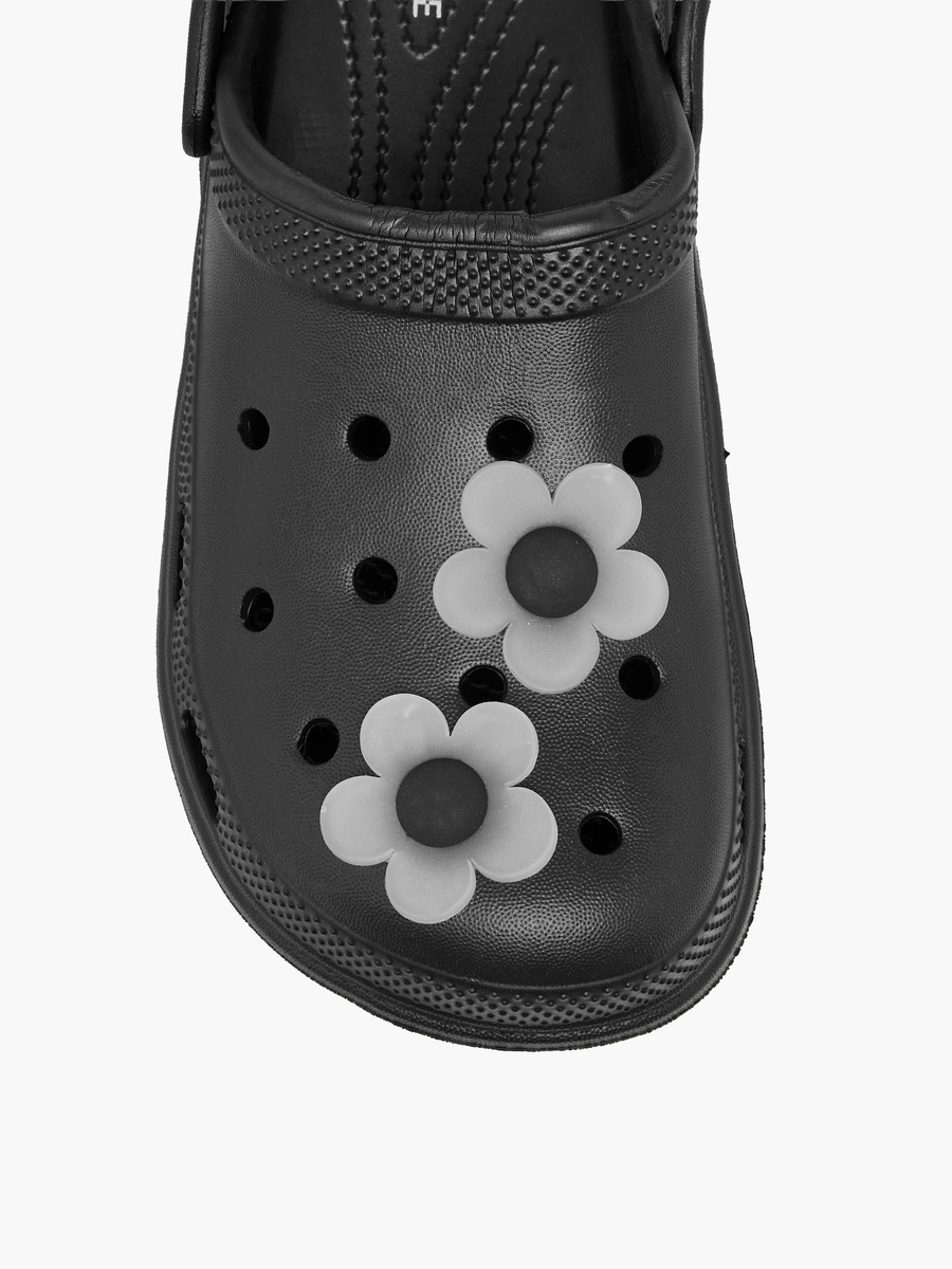 Women Floral Accent Backstrap Clogs