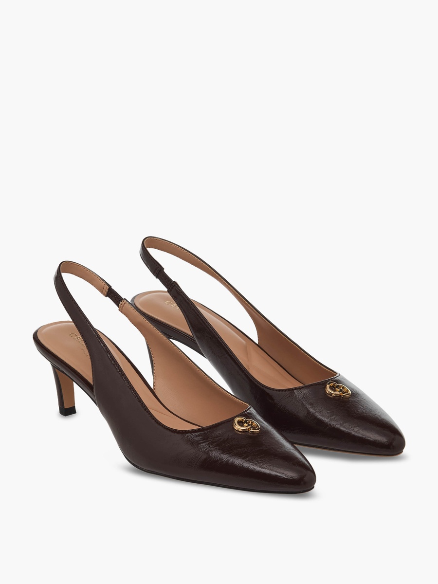Women Heeled Slingback Shoes