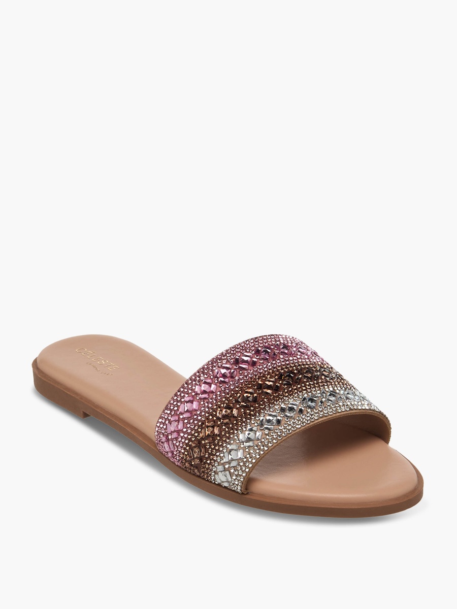 Women Embellished Slip-On Sandals