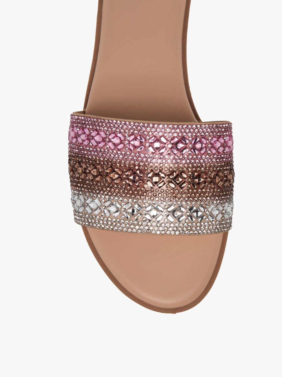 Women Embellished Slip-On Sandals