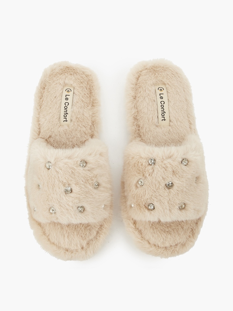 Women Embellished Bedroom Slides
