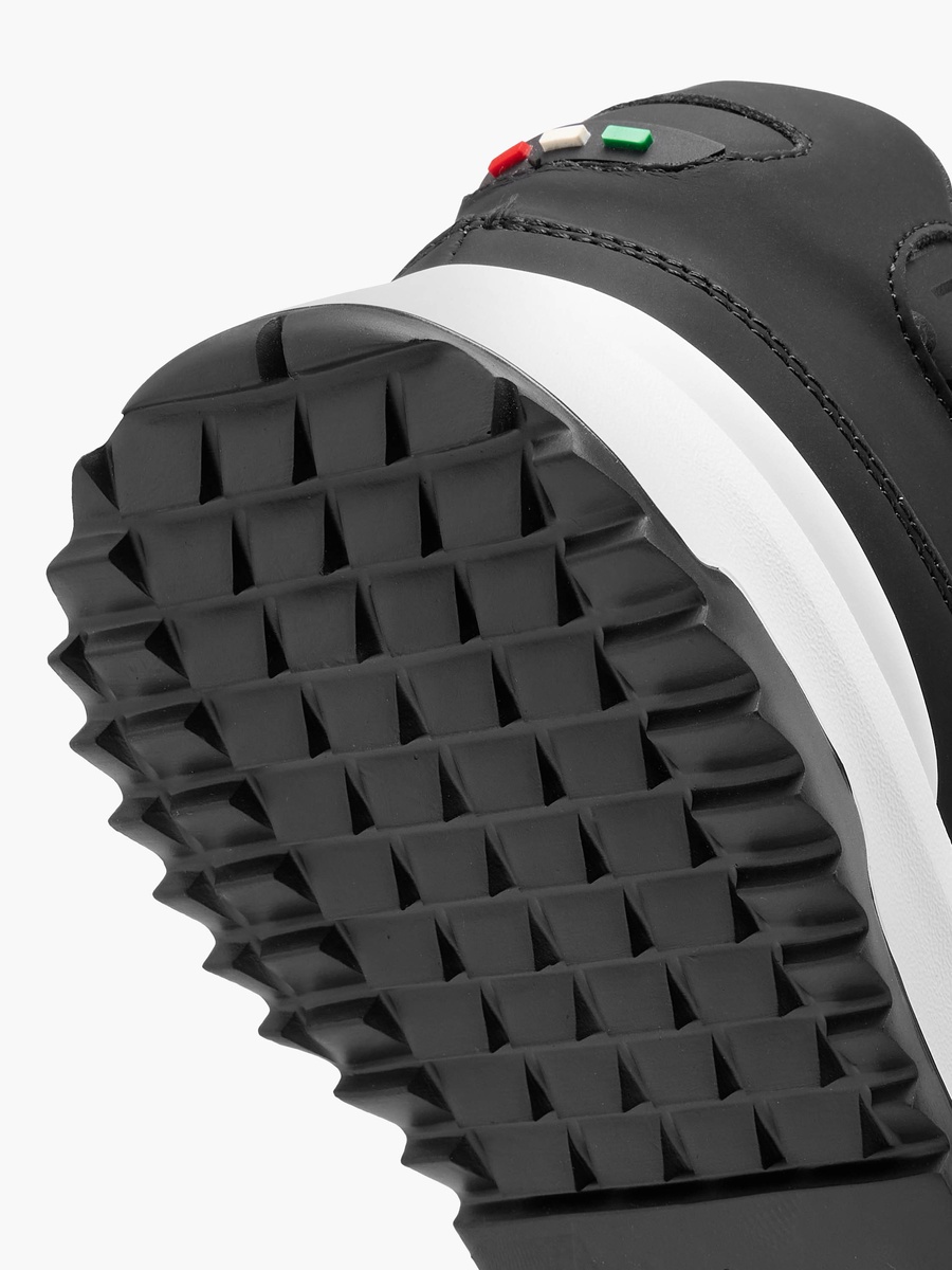 Men Monogram Print Lace-Up Sneakers