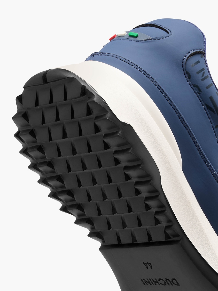 Men Monogram Print Lace-Up Sneakers