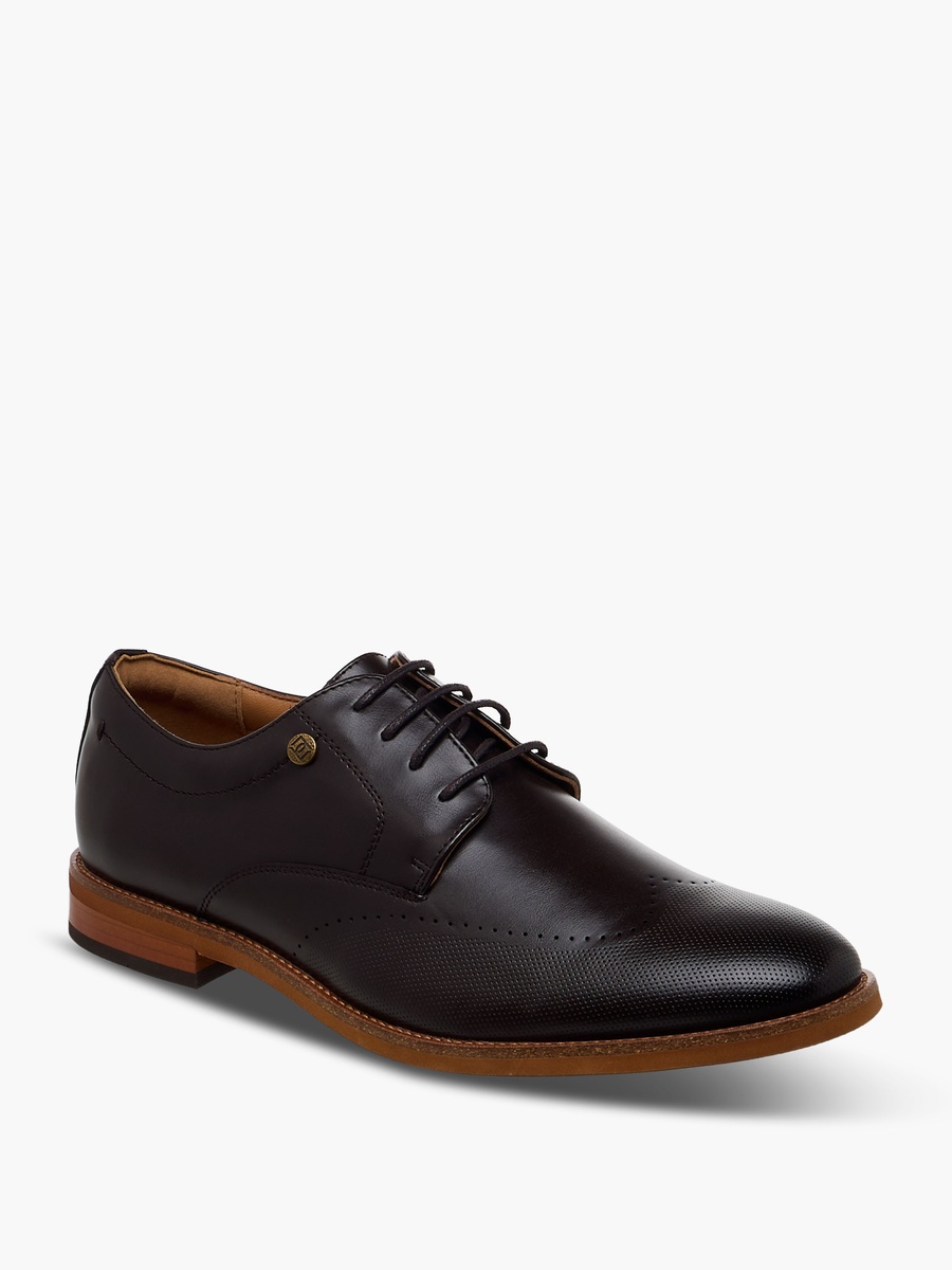 Men Lace-Up Derby Shoes