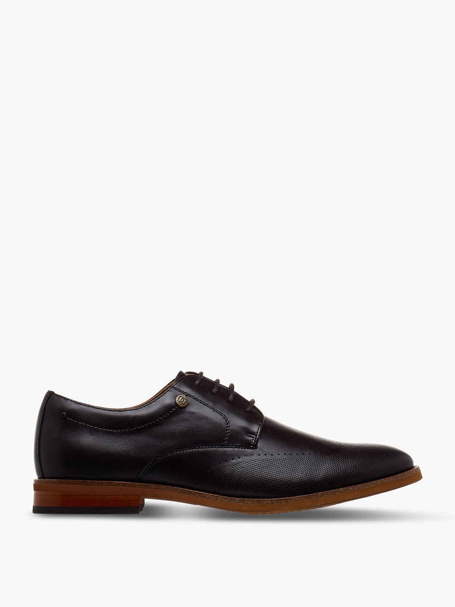 Men Lace-Up Derby Shoes