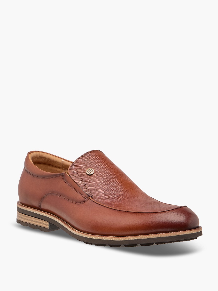 Men Slip-On Leather Loafers