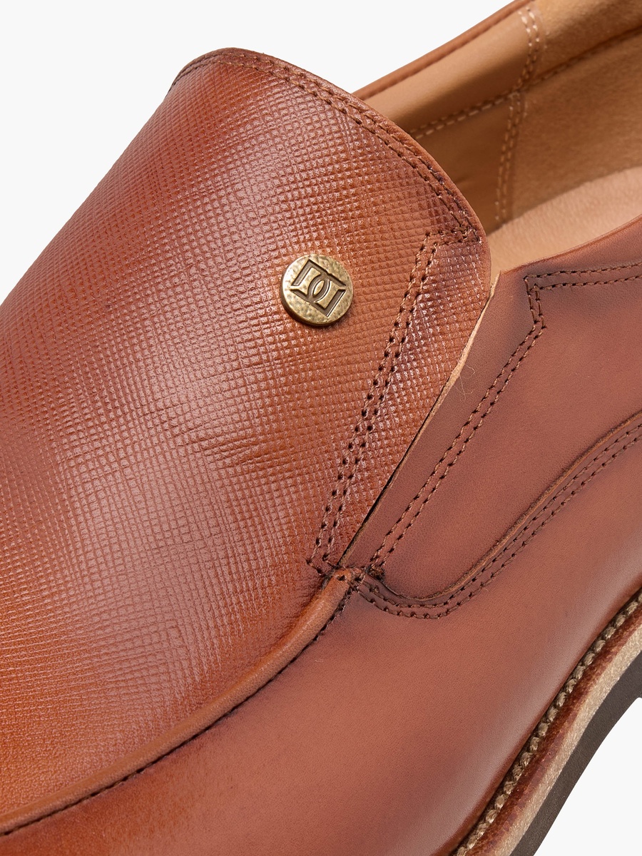 Men Slip-On Leather Loafers
