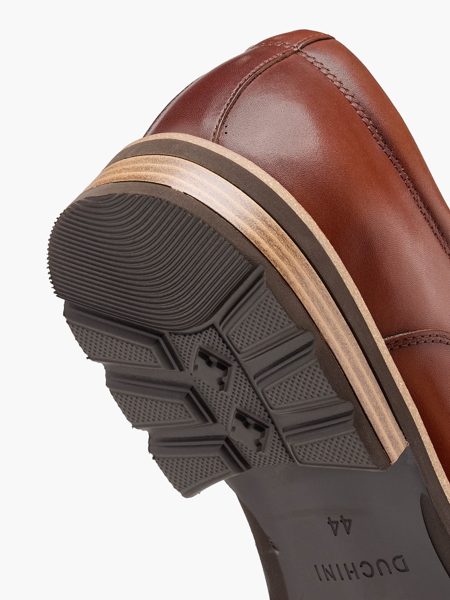Men Slip-On Leather Loafers