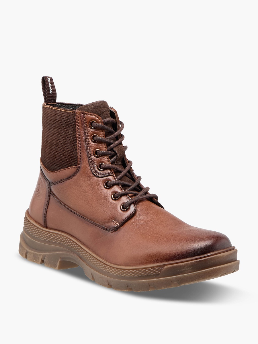Men Leather Ankle Boot