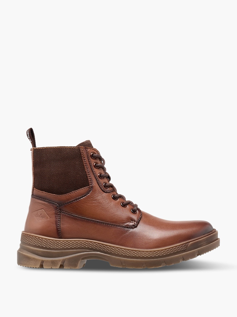 Men Leather Ankle Boot