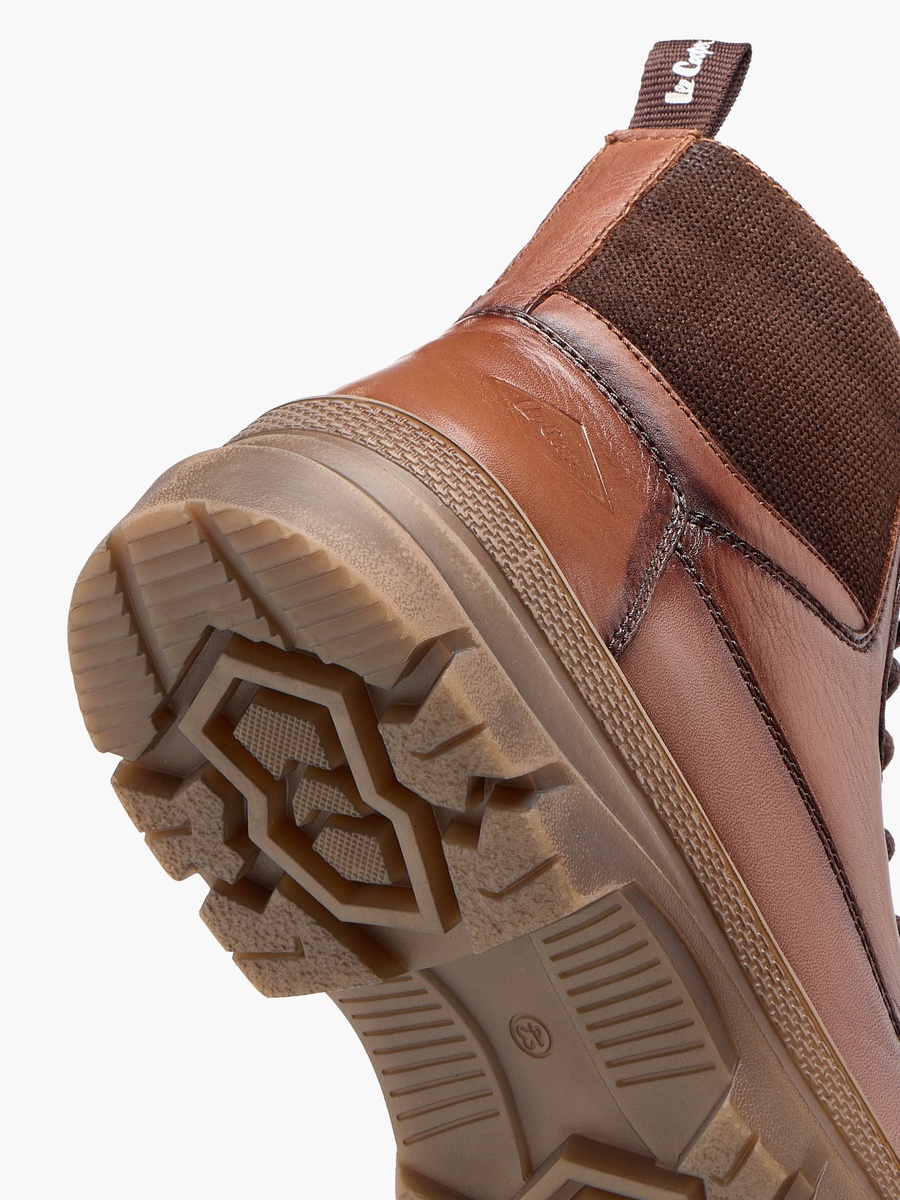 Men Leather Ankle Boot