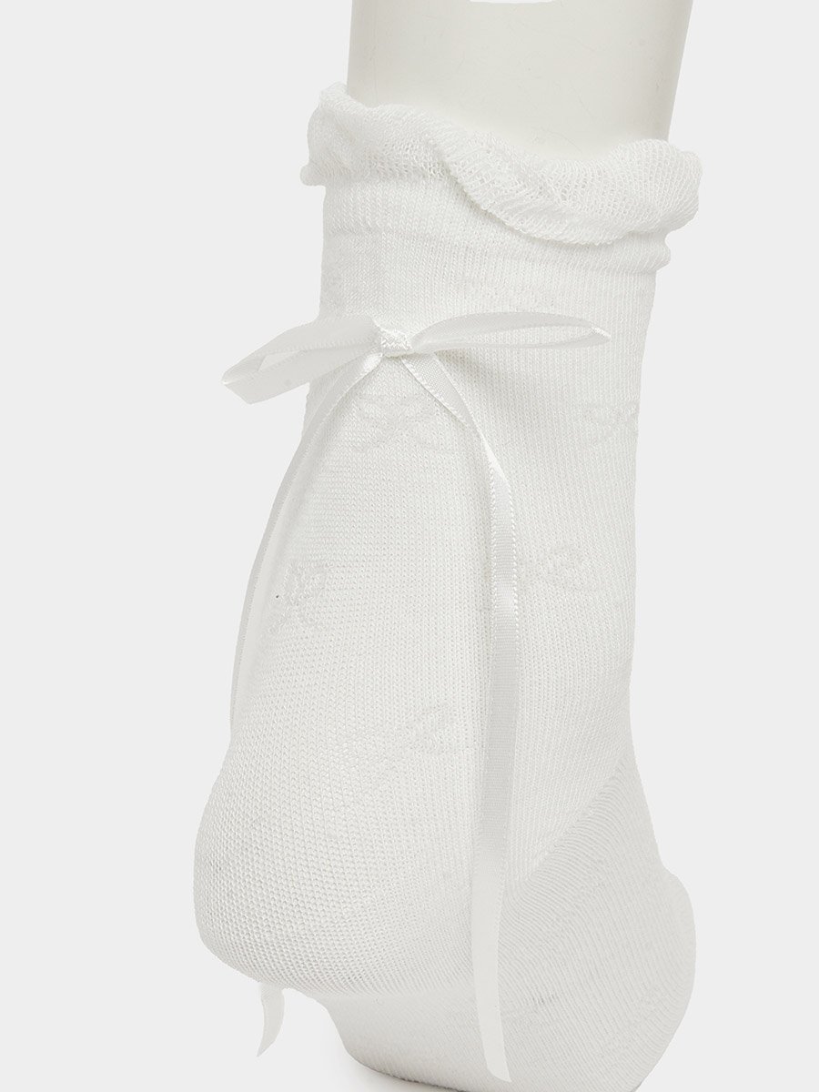 Pack of 2 - Ribbon Detail Socks