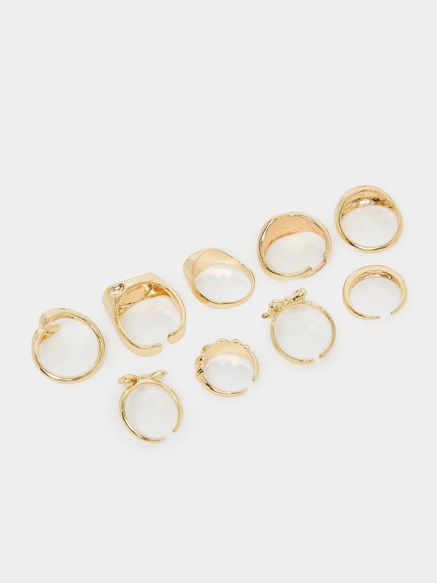 Pack of 9 - Assorted Rings