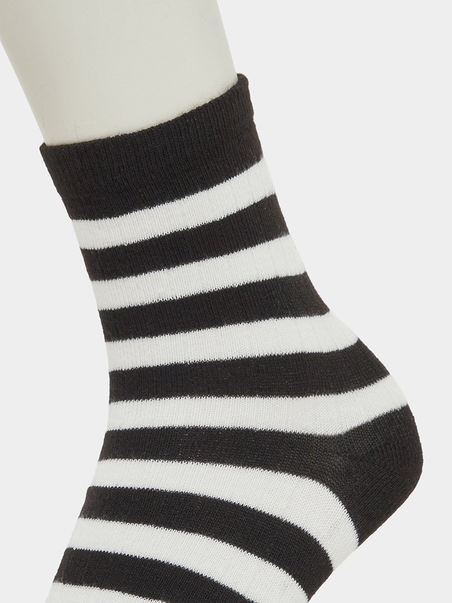 Pack of 5 - Striped Crew Socks