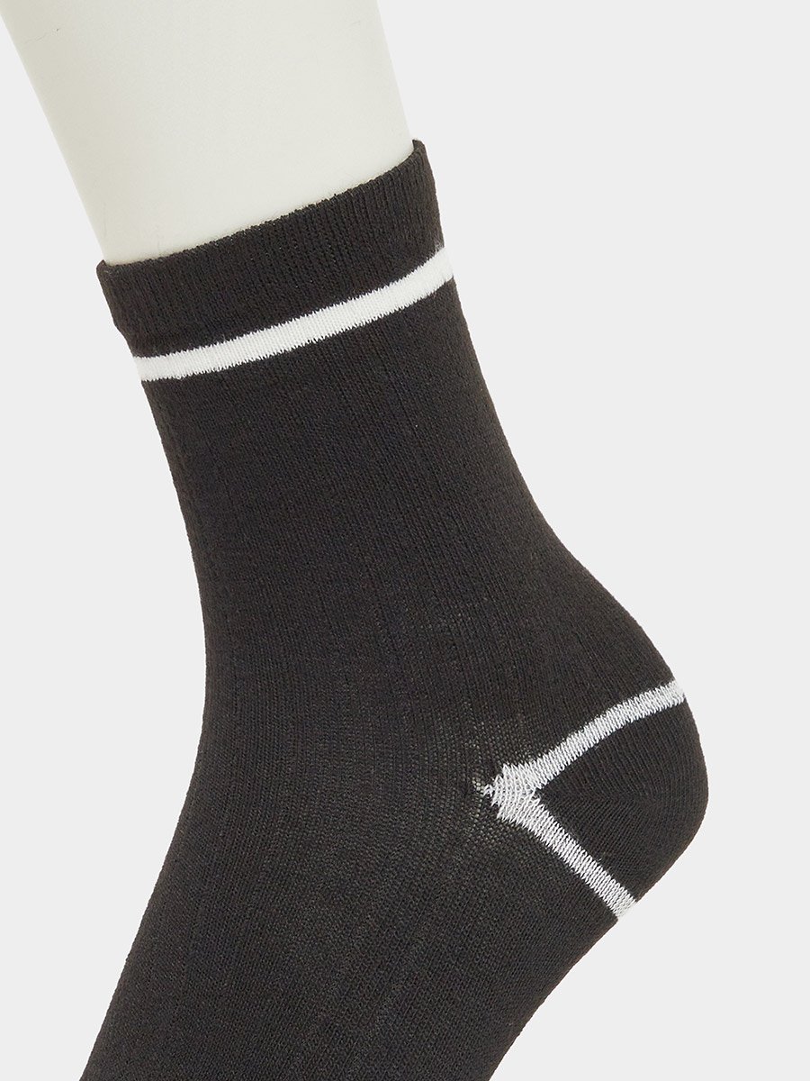 Pack of 5 - Striped Crew Socks
