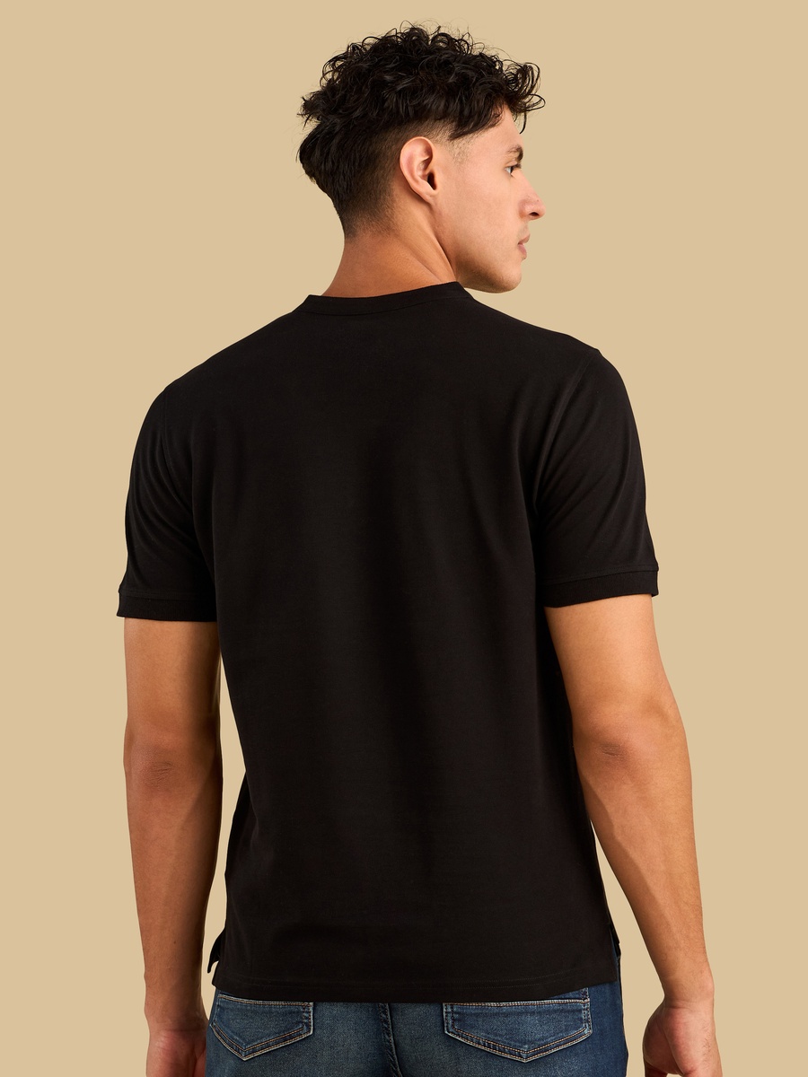 Mandarin Collar T-Shirt