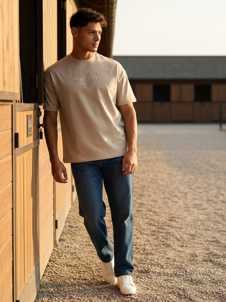 Bordeaux Print T-Shirt
