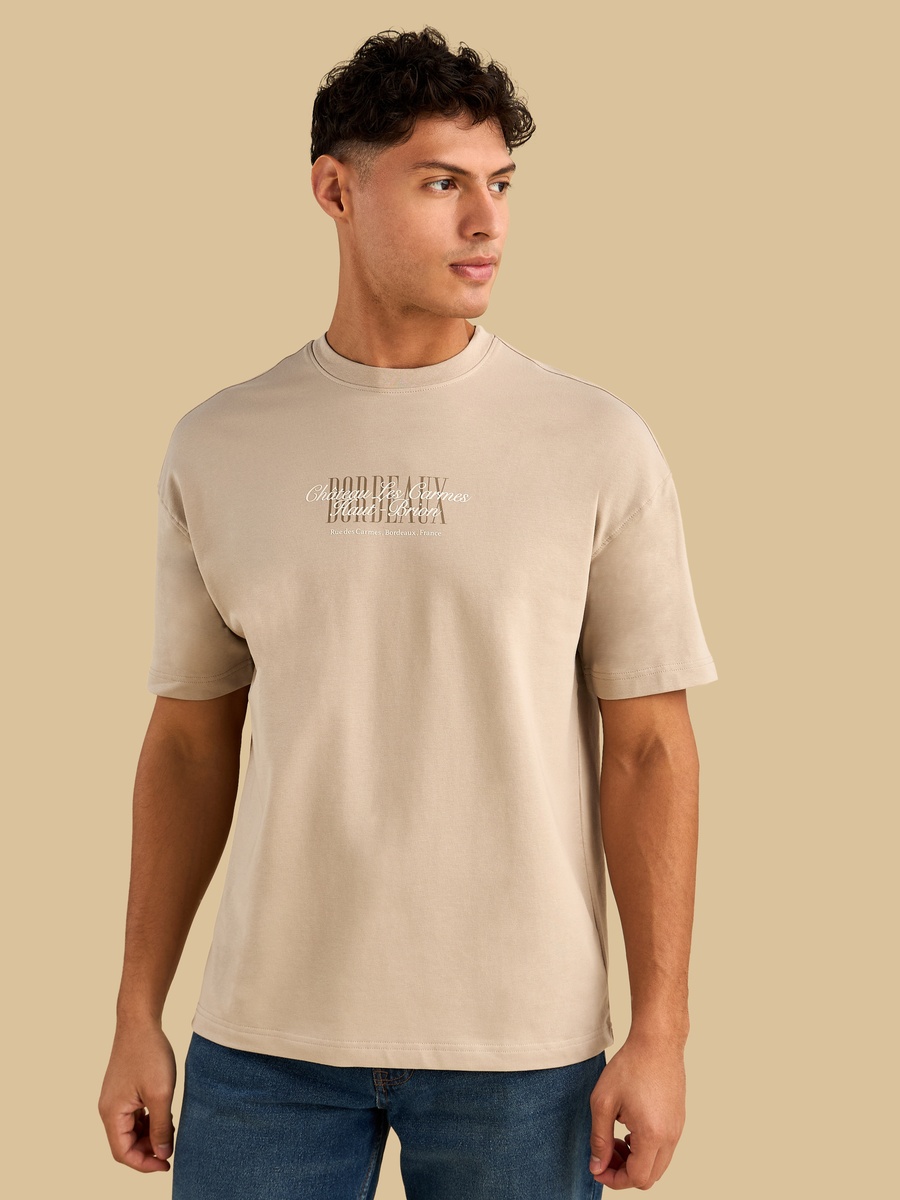 Bordeaux Print T-Shirt