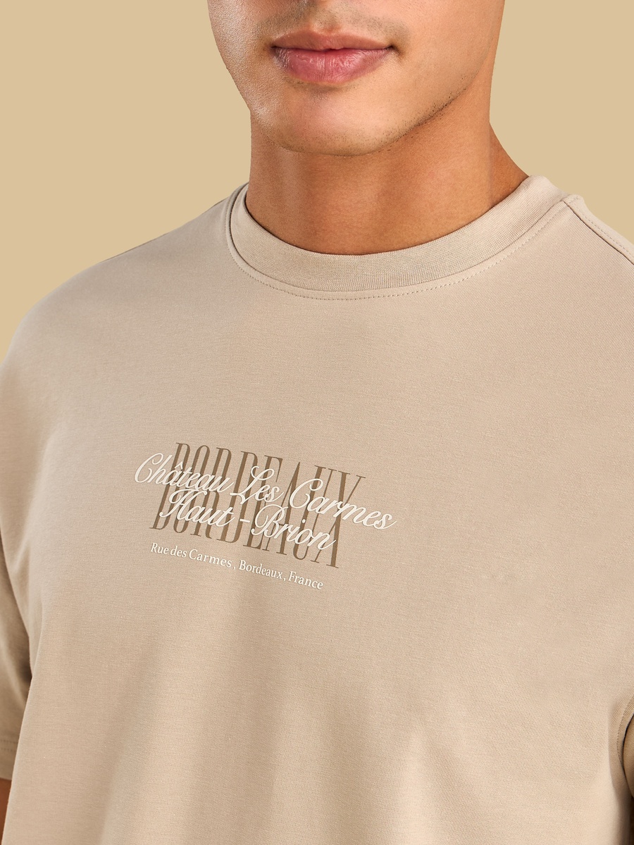 Bordeaux Print T-Shirt