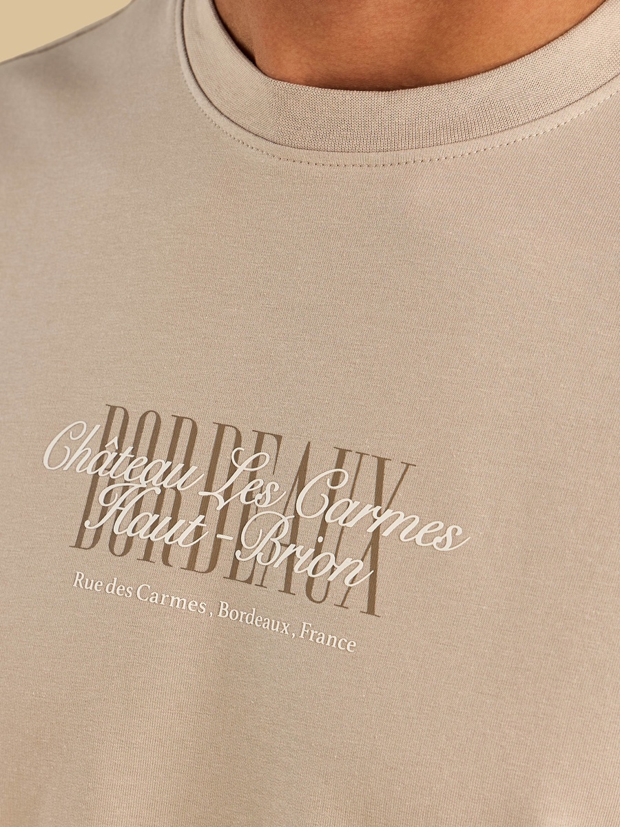 Bordeaux Print T-Shirt