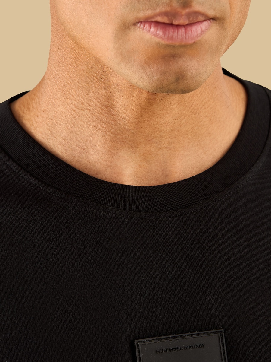 Applique Accent Jersey T-Shirt