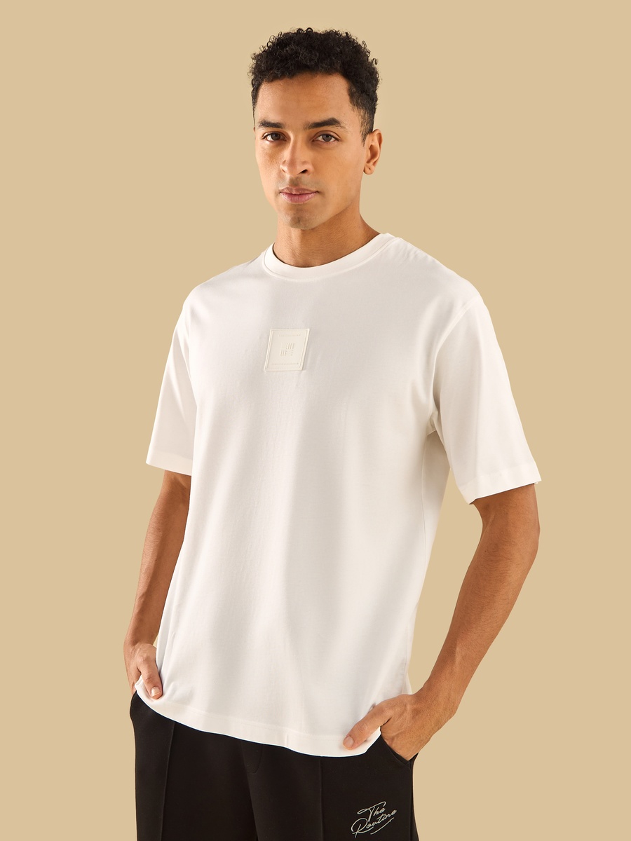 Applique Accent Jersey T-Shirt