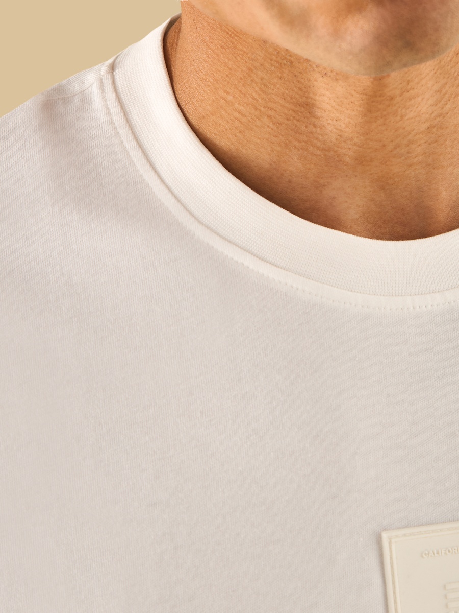Applique Accent Jersey T-Shirt
