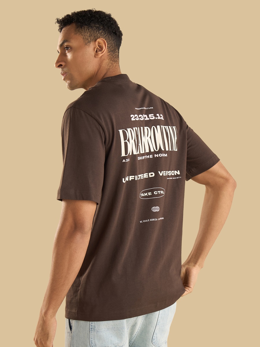 Typographic Print T-Shirt
