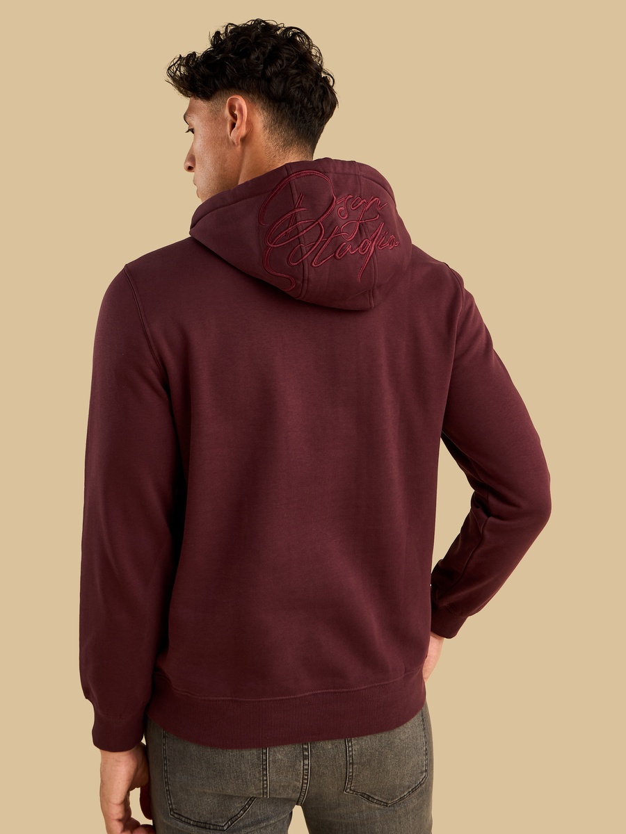 Embroidered Hooded Better Cotton Sweatshirt