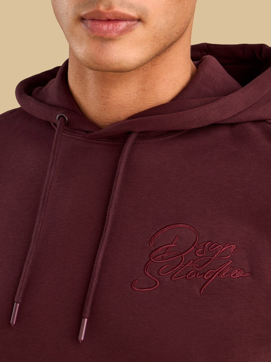 Embroidered Hooded Better Cotton Sweatshirt