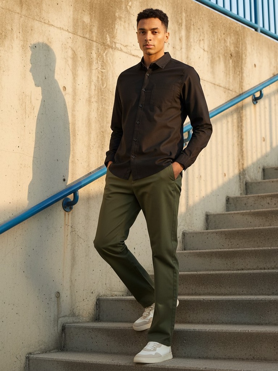 Oxford Shirt with Chest Pocket