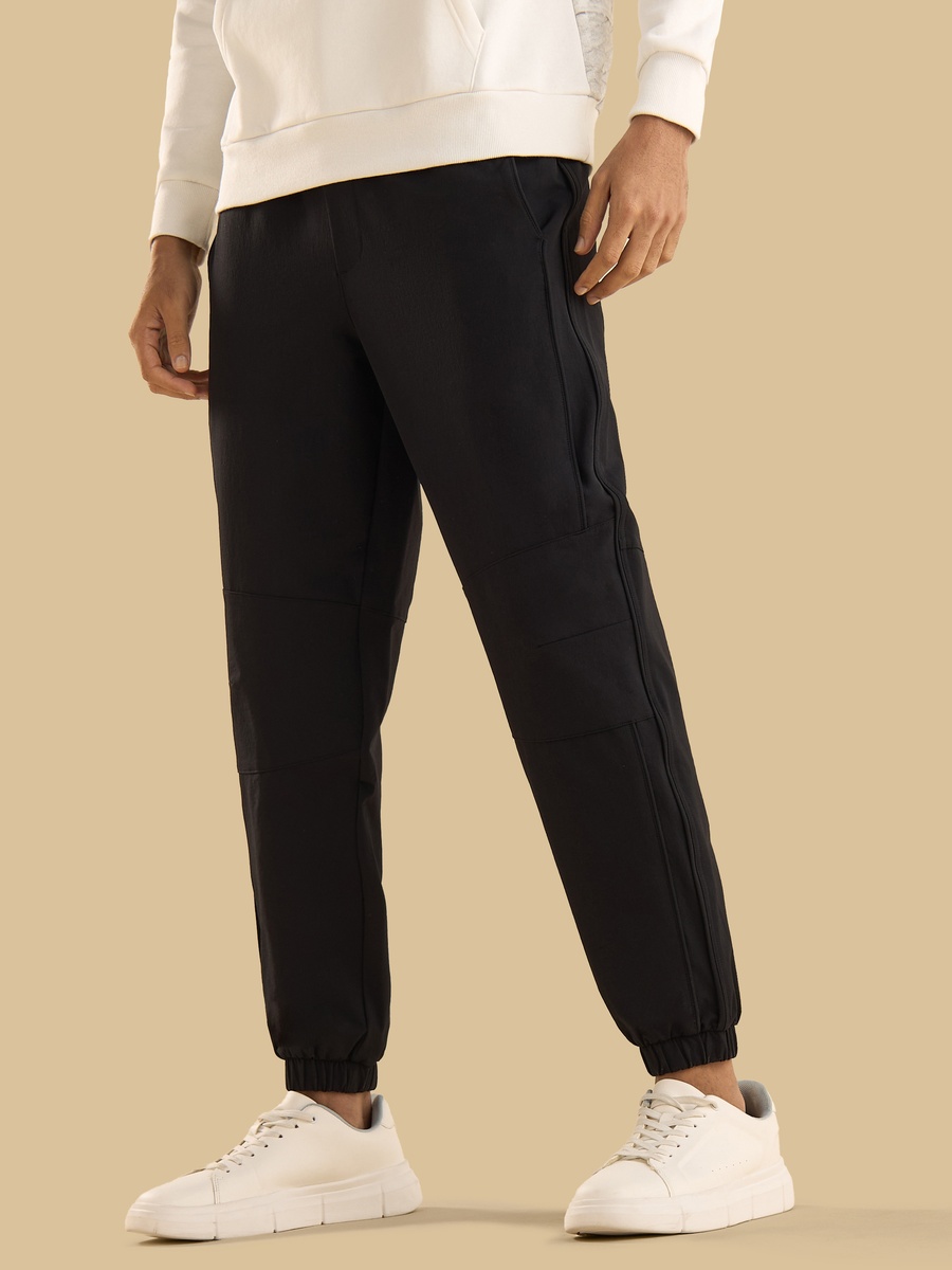 Panelled Relaxed Fit Joggers